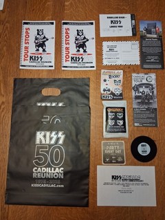 Kiss Cadillac 50th Anniversary Coffee And Other Kiss 50th Anniversary Items