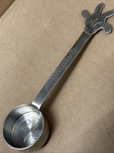 Disney Parks Mickey Mouse Coffee Scoop 2T Theme Perks "Really Swell"