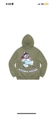 Supreme Snowman Chilly Chill Hooded Sweatshirt Light Olive — listing 5