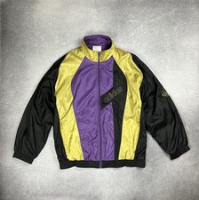 Vintage Adidas 90s Oversized Track Top Jacket D6 M Purple Picture Truck Back