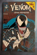 Marvel Venom Lethal Protector Comic Book Cover Enamel Pin New Spider-man 