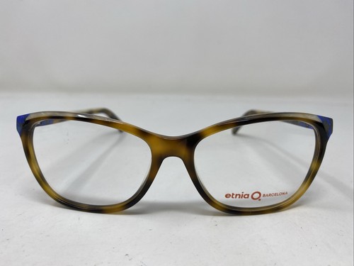 ETNIA O. BARCELONA SPAIN ALANYA HVBL 54-15-135 Havana/Blue Eyeglasses Frame ZZ69 - Afbeelding 1 van 8
