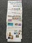 Job Lot of 48 UK GB First Day Covers & Covers FDC's 1971 - 1980 Lot #M95