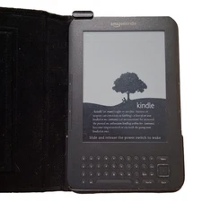 Amazon Kindle Keyboard 3rd Gen Version 3.0.2 6" Screen Wi-Fi eReader 