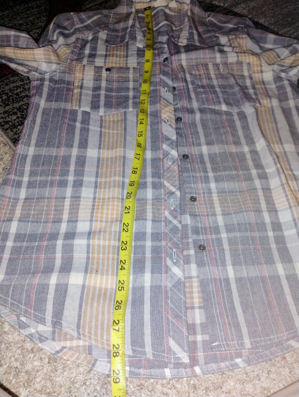 Roxy Multicolor Button Down Woman's Long sleeve S… - image 3