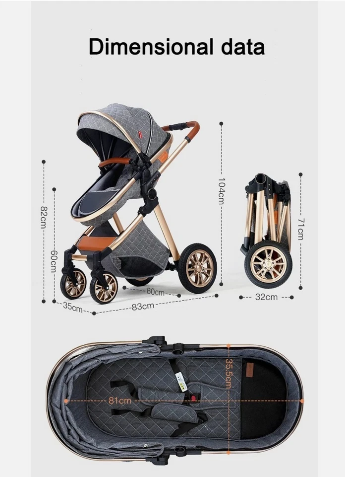 Sistema de viaje para cochecito de bebé 3 en 1 con base ISOFIX | Ligero recién nacido NEGRO Foto 4 de 4