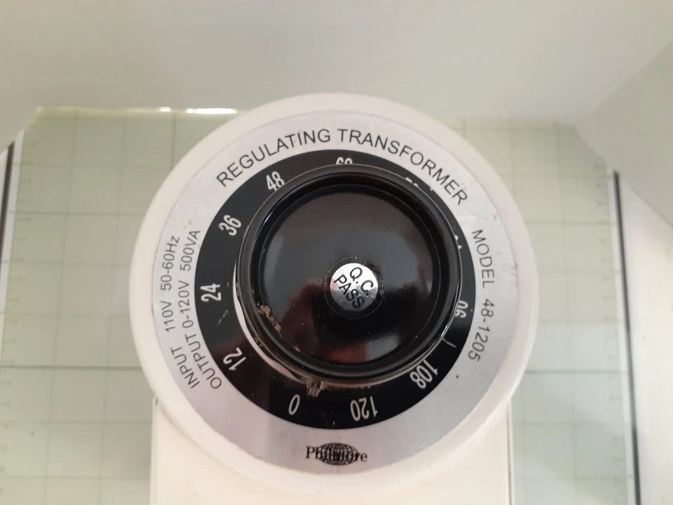 Transformador Regulador Philmore Variac probado y funcionando Foto 4 de 4