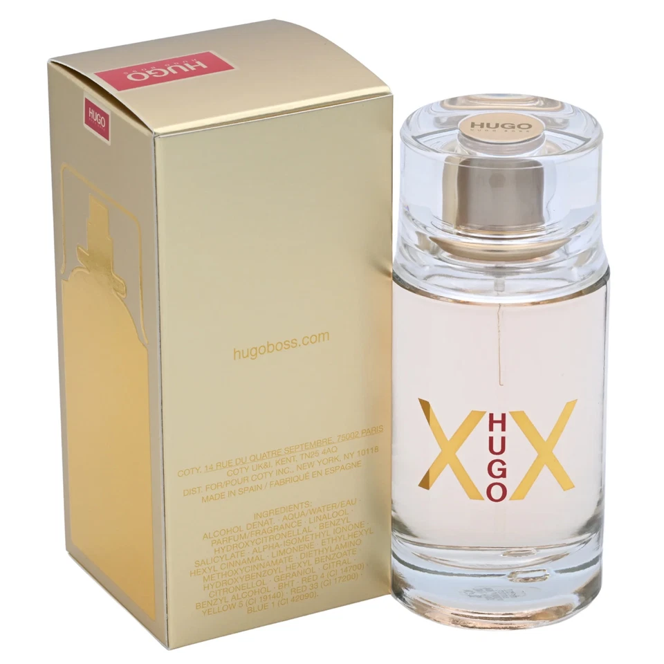 Hugo XX by Hugo Boss Perfume Feminino 3,3 / 3,4 oz EDT Novo na Caixa - Imagem 4 de 4