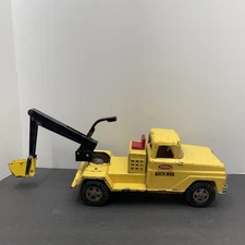 1963-64 Tonka Yellow Backhoe Truck (1710)