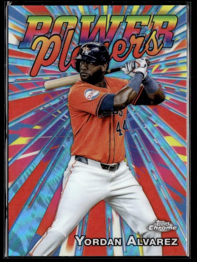 2025 Topps Chrome Power Players Yordan Alvarez Houston Astros #PP