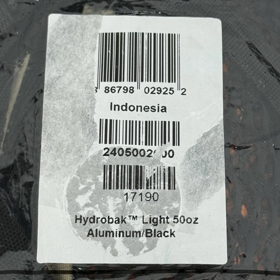 Camelbak Hydrobak Light 50oz 1.5L Hydration Backpack Aluminum/Black Brand New - Image 3 of 4