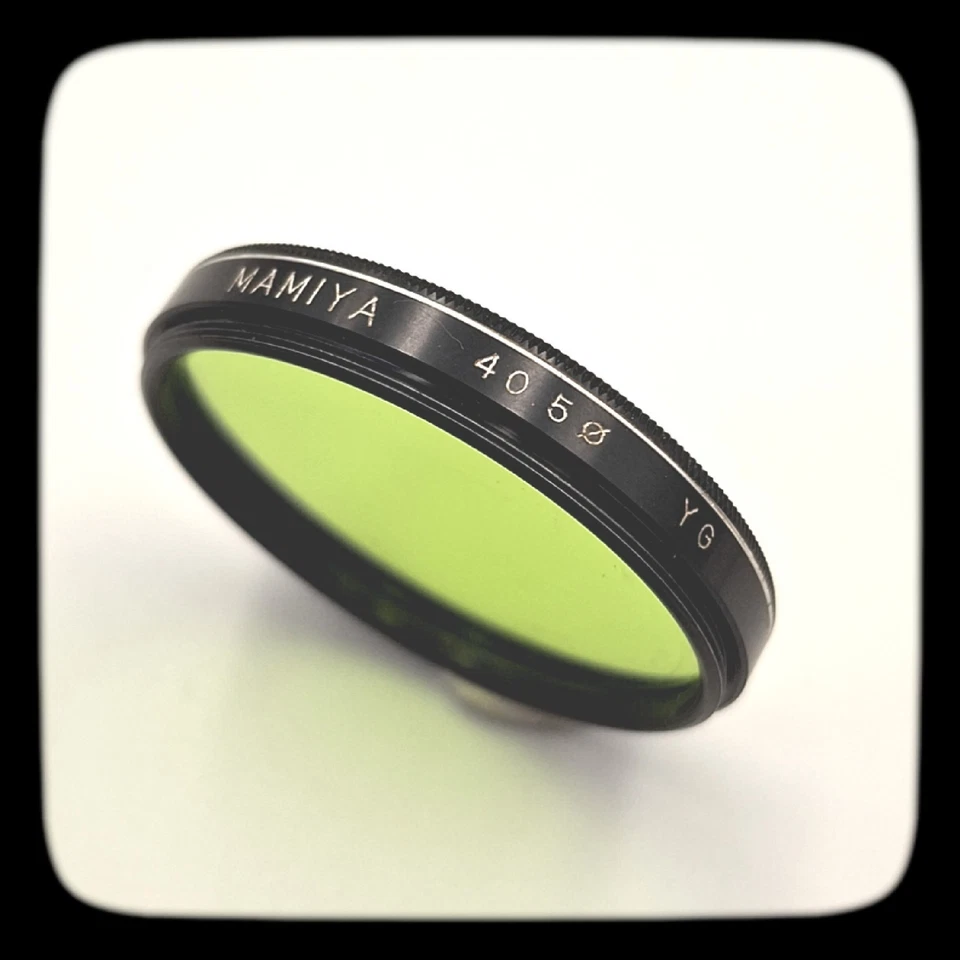 MAMIYA 40.5mm YG YELLOW/GREEN Vintage Filter . Rare. With Original Case. (refB) - Image 4 of 4