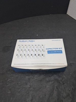   REXQualis 24Value 696pcs Electrolytic Capacitor Assortment Kit See Photos 