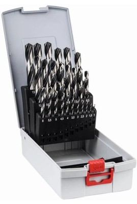Bosch Professional HSS PointTeQ Spiralbohrer-Set - 25-teilig (2 608 577 352)