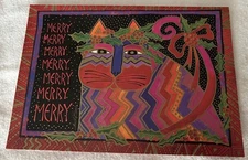 Laurel Burch Cat Holiday Cards Box Set of 20 New Kitties Cats Vintage