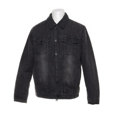 Red One Original, Gefütterte Jeansjacke, Herren, Größe: L, Grau #3uI