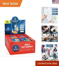 Air Activated Feet Warmers - 9h Heat - Toe Warmers