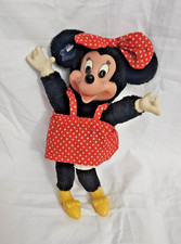 Vintage Collectible Walt Disney Minnie Mouse Plush Doll