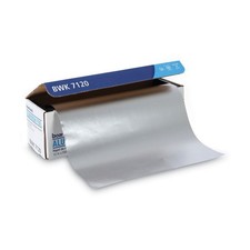 Boardwalk 7120 12 in. x 500 ft. 87 Gauge Heavy-Duty Aluminum Foil Roll New