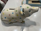 Inspired by McKenzie Childs- Hand Painted Whimsical Ceramic Piggy Bank  — photo 1