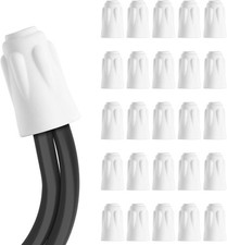 25 PCS Ceramic Wire Nuts, Porcelain Wire Connector Twist Caps 22 14 Aw Size: M