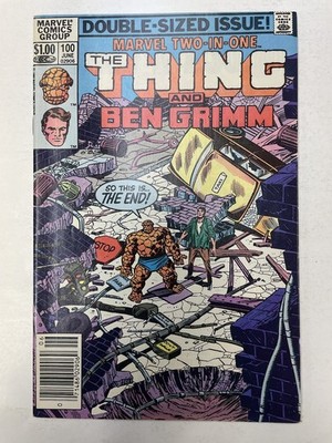 Marvel Two-In-One #100 The Thing & Ben Grimm-John Byrne, Ron Wilson 1983 Marvel