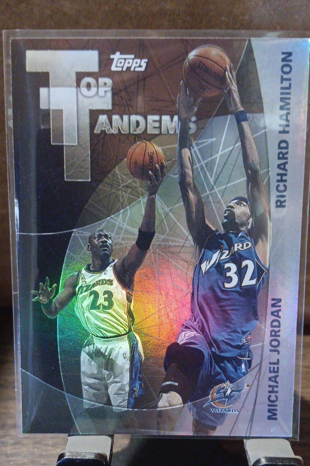 2002-03 Topps - Top Tandems Michael Jordan, Richard Hamilton #TT6