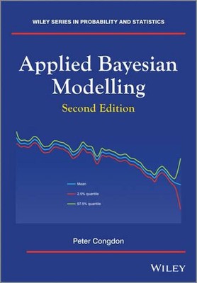 Applied Bayesian Modelling by Peter Congdon (English) Hardcover Book