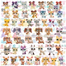 New Littlest Pet Shop LPS Dog Cat Toy for Kid Love Figure Collectible Rare Gift