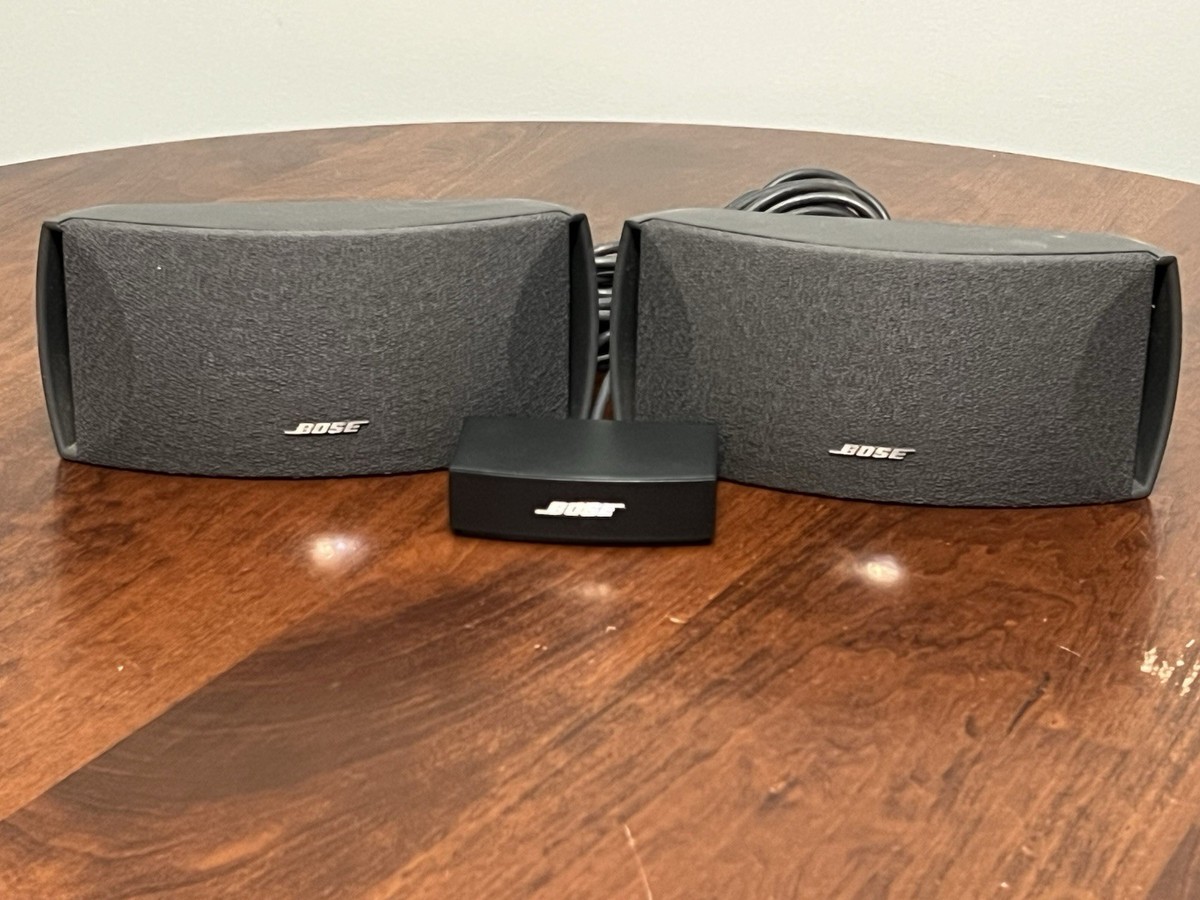 Bose Cinemate Home Theater Speakers W/ Interface Cable & Cords NO