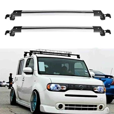 For Nissan Cube 2009-2014 Car Top Roof Rack Cross Bars Luggage Carrier + Lock