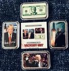 Donald Trump Limited Ed. Set (4 Silver Bars)- Total 4 oz .999 Silver- 250 Minted