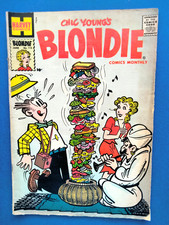 Cover of Blondie Comics Monthly #115