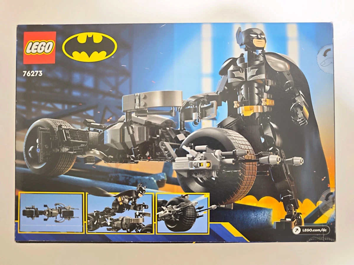 LEGO DC 76273 Batman Construction Figure & Bat-Pod Bike - NEW SEALED / NUEVO
