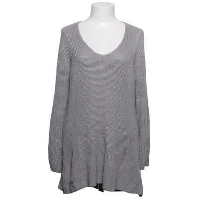 DNY CPH, Strickpullover, Größe: 38/40, KINTA V-NECK PULLOVER, Grau #QwR
