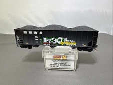 N MicroTrains 10844190 100T 3-Bay Hopper Weathered Norfolk Southern Rd# 14655