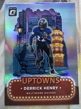 2024 Panini Donruss Optic - Uptowns Derrick Henry #18 SSP Ravens