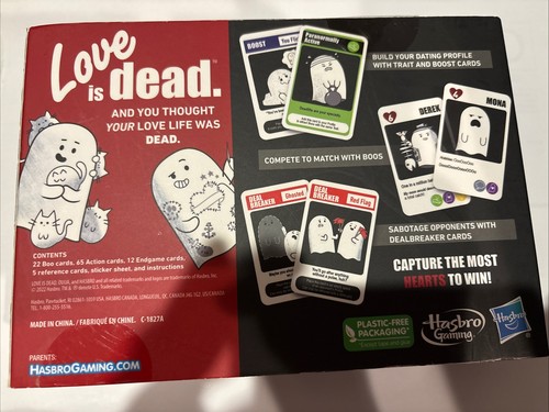 Hasbro “Love is Dead” Party Card Game - Picture 2 of 2