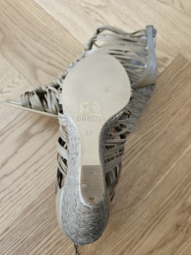 Bronx 83781 High Wedge Sandal Size 36 / UK 3 New/Unworn - Picture 7 of 7