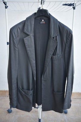 Vintage Herren Jacke, 90er Jahre Echtleder Blazer, Marke 3 Suisses, Größe L/XL