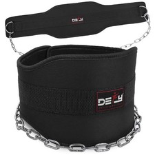 Dip Belt for Weight Lifting with 36" Steel Chain 370 lbs weightlifting capacity