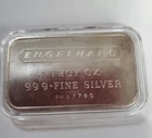 1 oz silver engelhard bar