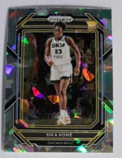 2023 Panini Prizm WNBA - Ice Prizm #120 Sika Kone (RC)