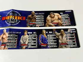 Buriki One SNK Hyper Neo Geo 64 Arcade Art Set Japan