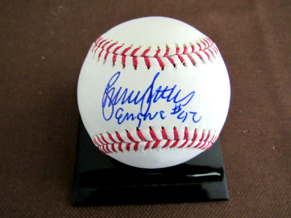 BRUCE SUTTER ENGINE #42 CUBS CARDS BRAVES HOF SIGNED AUTO OML BASEBALL PSA/DNA 2 - Image 2 of 3