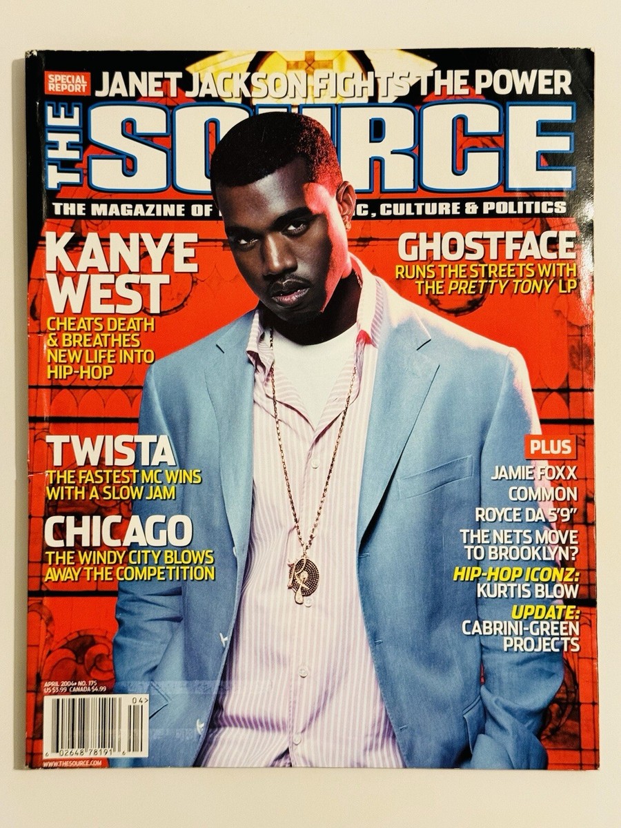 The Source Magazine April 2004 #175 KANYE WEST Twista