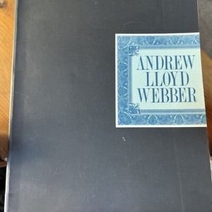 Andrew Lloyd Webber Anthology 1987 Piano Vocal Sheet Music Song Book Musicals