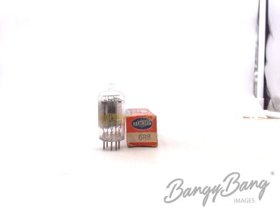 Raytheon 6R8 Triple Diode Triode Detector Audio Vacuum Tube Valve- Bangybang.tub