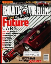 NOVEMBER 2006 ROAD & TRACK MAGAZINE PORSCHE RUF RK, MUSTANG GT, BMW Z2