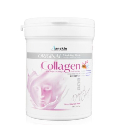 ANSKIN Original Modeling Mask 240g #Collagen Peel-off Jelly Rubber Mask K-Beauty